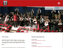 Tablet Screenshot of mv-mariazell.de